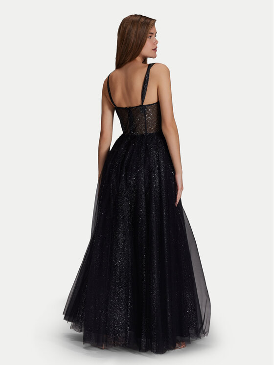 Hey Kyla Hey Kyla Φόρεμα βραδινό 5AI122HK Μαύρο Regular Fit