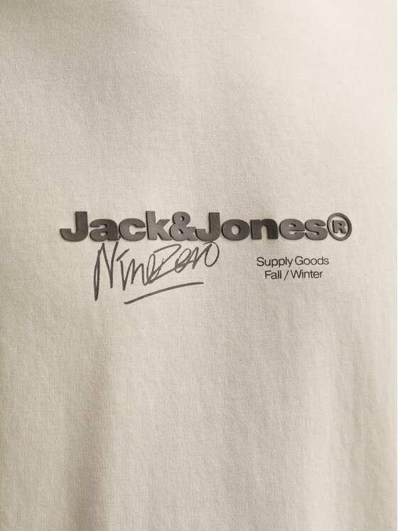 Jack&Jones Jack&Jones Marškinėliai ilgomis rankovėmis Charlie 12265426 Smėlio Regular Fit