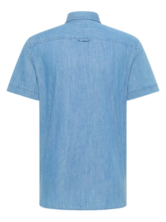 Mustang Mustang Camicia Eloy Blu Regular Fit