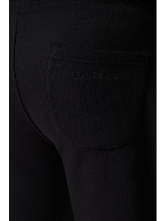 Lancerto Lancerto Spodnie dresowe Jared SP073222000010 Czarny Regular Fit