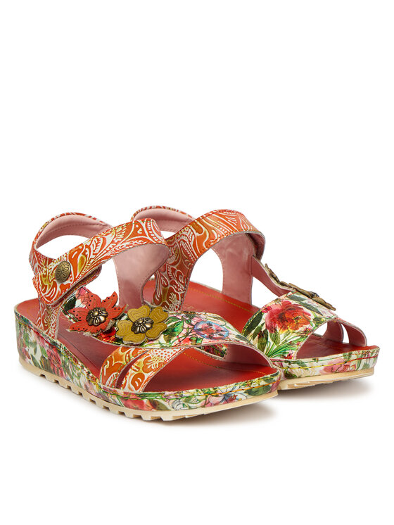 Laura Vita Laura Vita Босоніжки Brcyano 02 Червоний