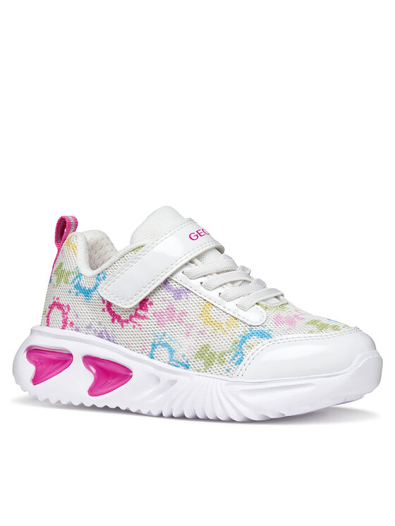 Geox Geox Sneakersy J Assister Girl J45E9B 0GFHH C0653 M Biały