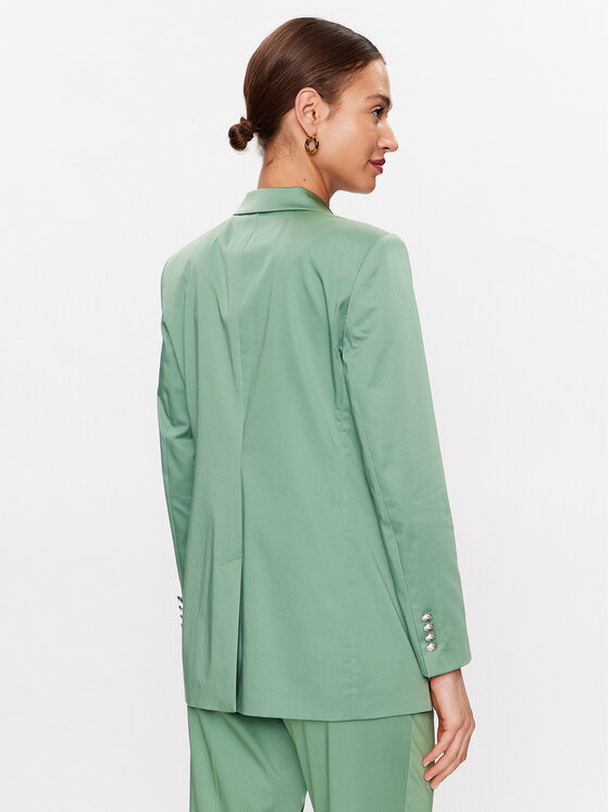 BOSS Boss Marynarka 50491291 Zielony Regular Fit