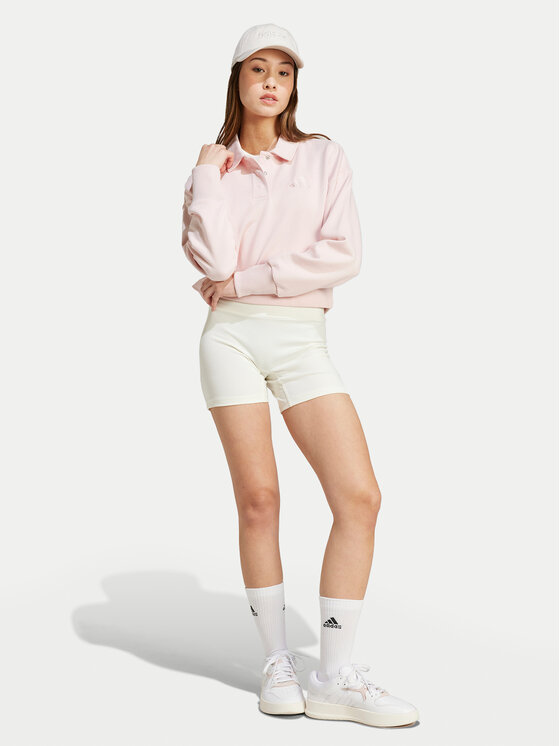 adidas adidas Majica dugih rukava ALL SZN French Terry IY6795 Ružičasta Regular Fit