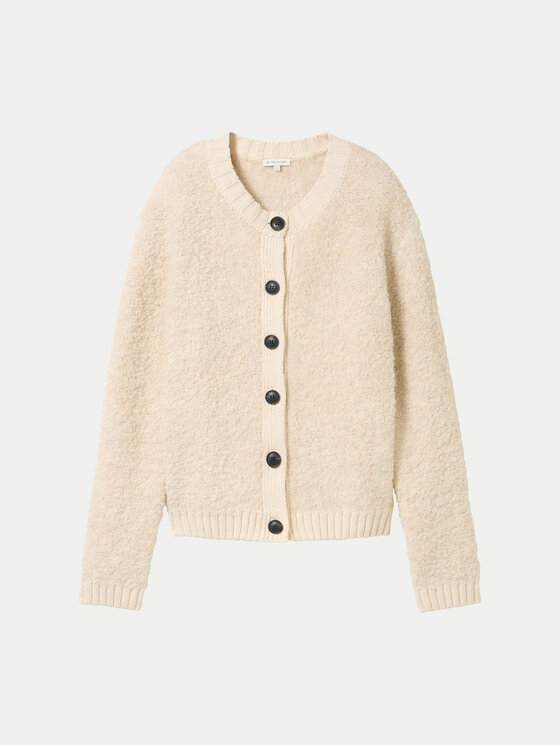 Tom Tailor Tom Tailor Cardigan 1044068 Beige Regular Fit