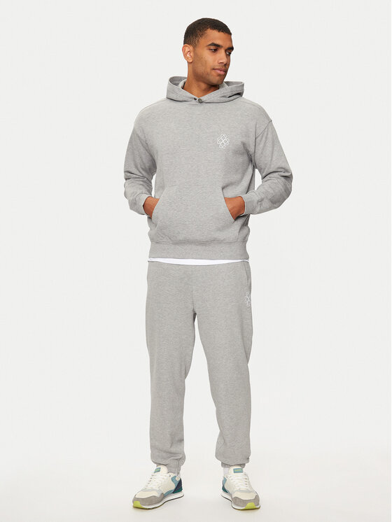 United Colors Of Benetton Pantaloni da tuta 342ZUF01D Grigio Regular Fit Modivo