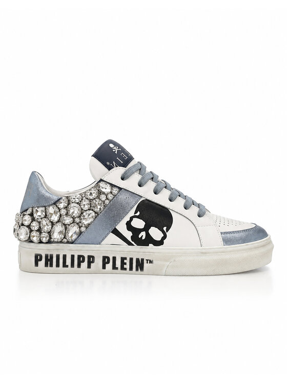 PHILIPP PLEIN PHILIPP PLEIN Sneakersy 31760 Niebieski jasny