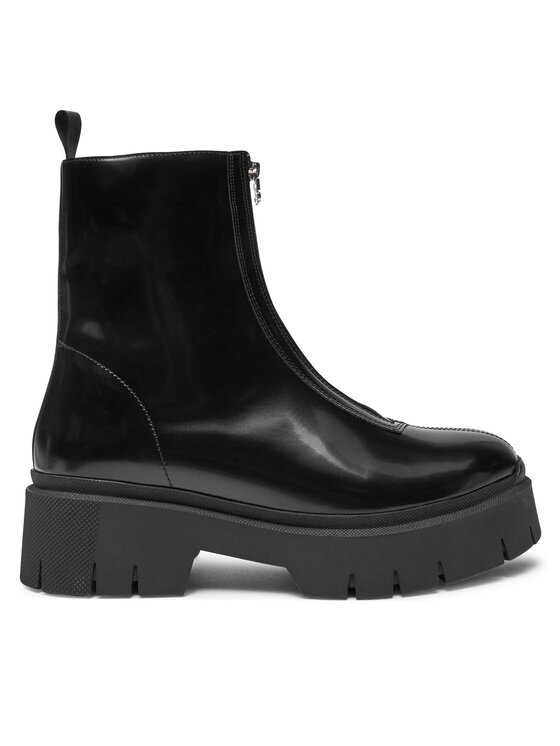 Botine HUGO Femei, Mărimea: 40, Negru, Kris_Zipbootie_Brpu 50529837