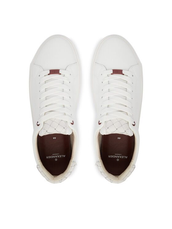 Alexander Smith Alexander Smith Sneakersy London ALBDLDM Biela