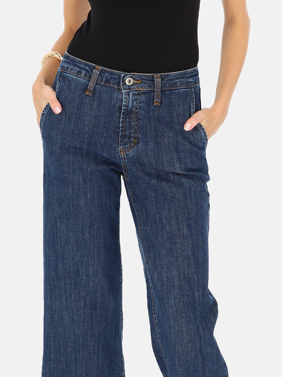 L’AF L’AF Jeansy Clover Granatowy Regular Fit