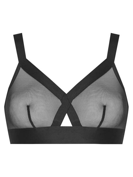 DKNY Biustonosz bezfiszbinowy DK4084 Czarny