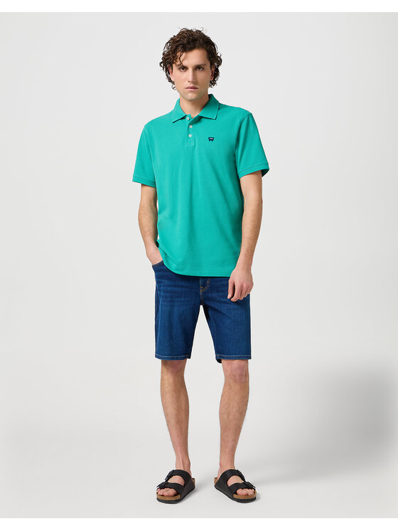 Wrangler Wrangler Pantaloncini di jeans TEXAS SHORTS Blu Regular Fit