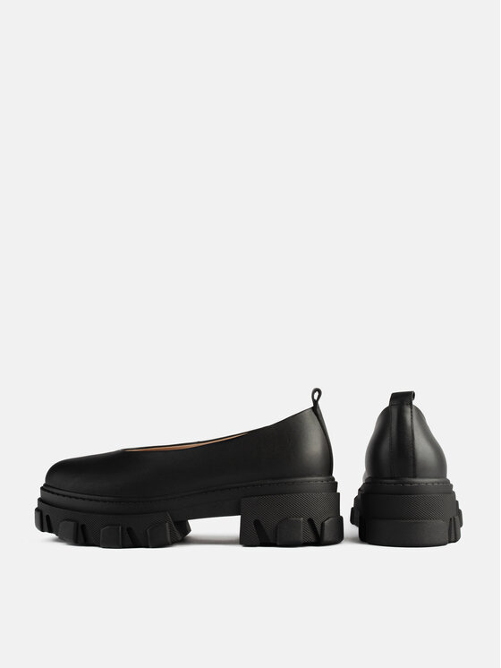 L37 L37 Baleriny STRAIGHT UP Czarny