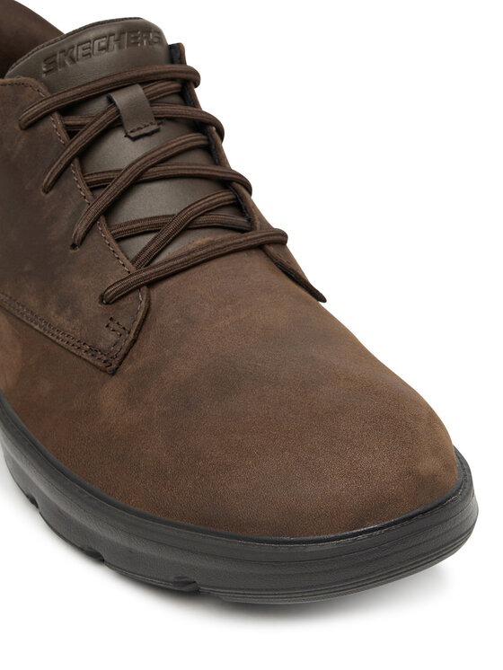 Skechers Skechers Šnurovacia obuv Arch Fit Garza 205514 COC Hnedá
