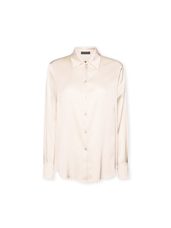 Elena Mirò Elena Mirò Camicia 5127P100232N021 Bianco Slim Fit