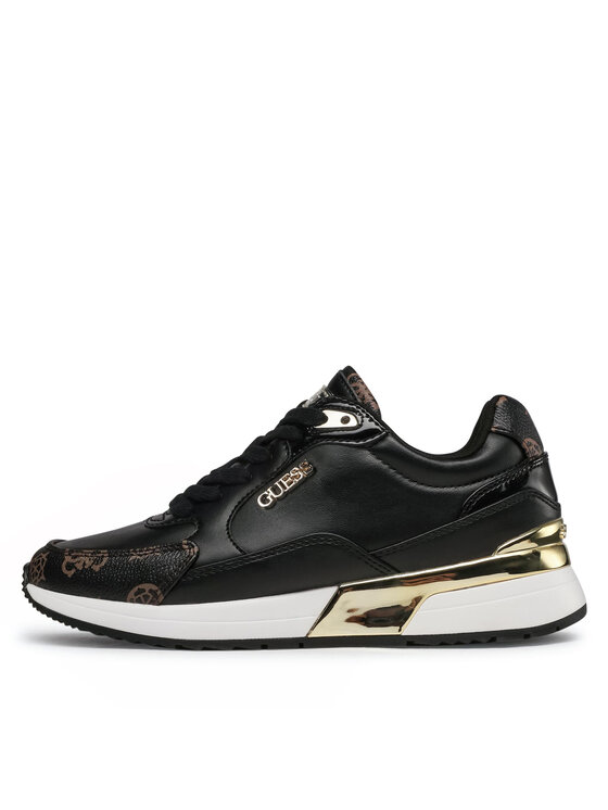 Guess Guess Sneakersy Moxea FL5MOX FAL12 Czarny