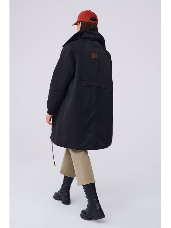 blue shadow blue shadow Kurtka damska Shams BS Czarny Standard Fit