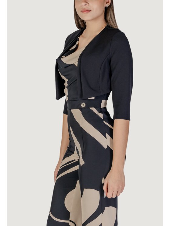 Rinascimento Rinascimento Coprispalle CFC0122427003 Nero Long Fit