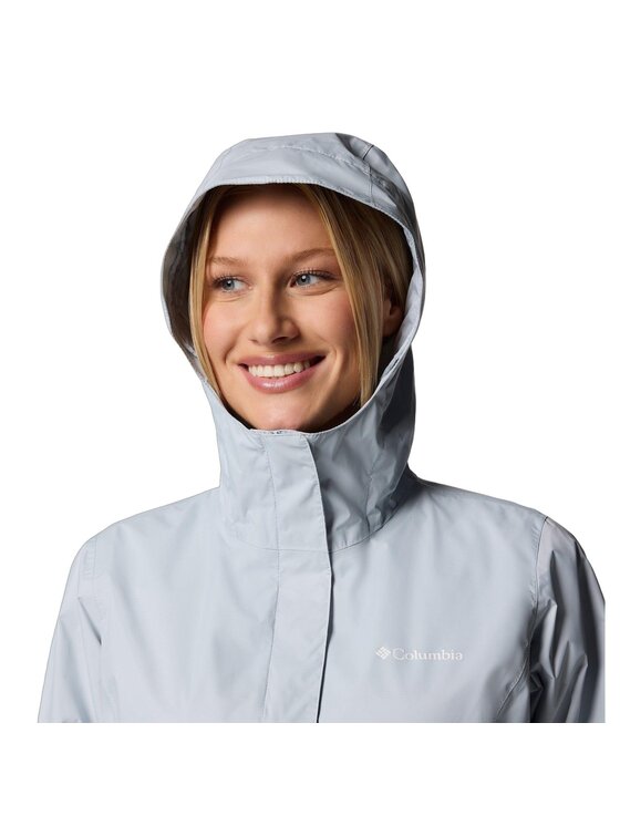 Columbia Columbia Kurtka przeciwdeszczowa Arcadia II Jacket 1534115031 Szary Regular Fit