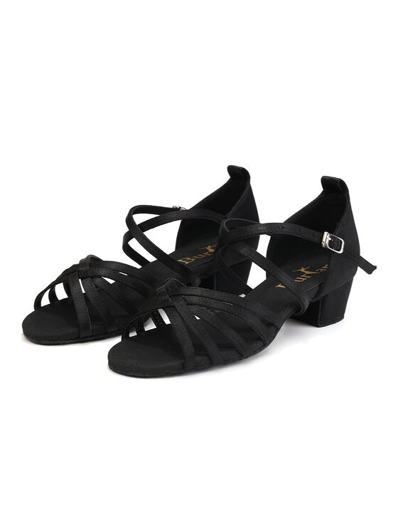 Burtan Dance Shoes Burtan Dance Shoes Sandały HAVANA Czarny
