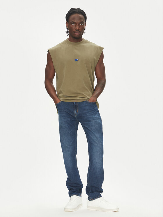 HUGO HUGO Džínsy Ash 50541583 Tmavomodrá Regular Fit
