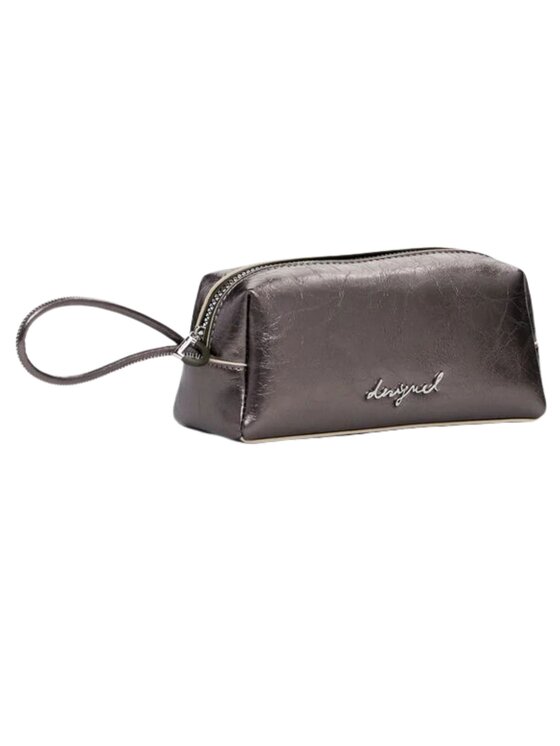 Desigual Desigual Portamonete MONE_CAPSULE TINY ZIP_PETRA Argento
