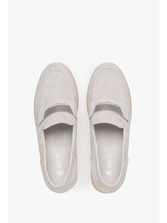 Estro Estro Mokasíny ER00114614 Béžová