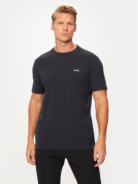 Boss T-shirt 50506373 Tamnoplava Regular Fit