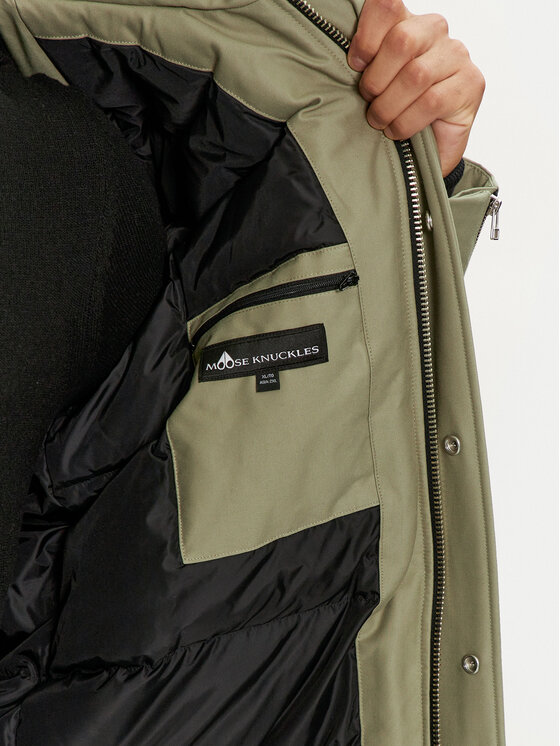 Moose Knuckles Moose Knuckles Kurtka puchowa M32MP261SX Beżowy Regular Fit