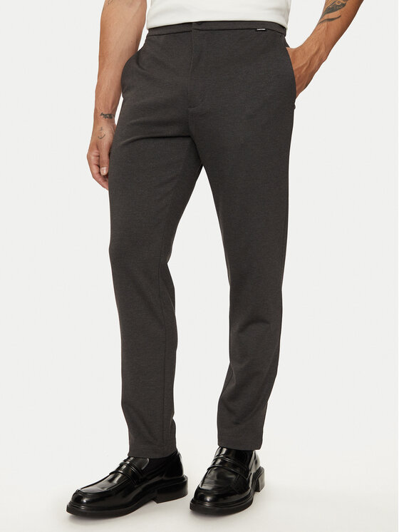 Calvin Klein Calvin Klein Текстилни панталони K10K113647 Сив Comfort Fit