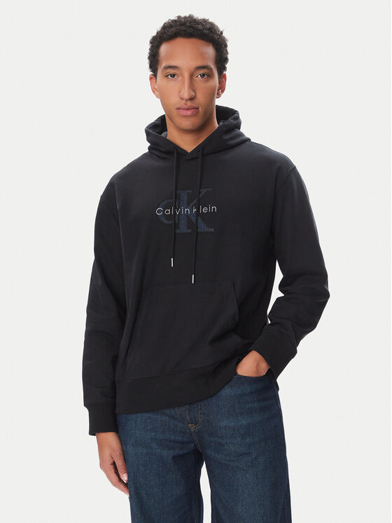 Calvin Klein Jeans Calvin Klein Jeans Mikina LV04RH218G Černá Regular Fit