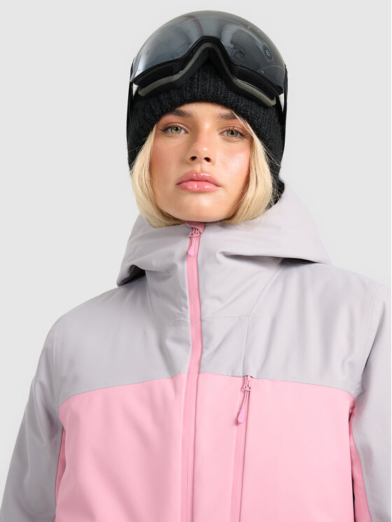 4F 4F Kurtka narciarska APRES SKI Różowy Regular Fit