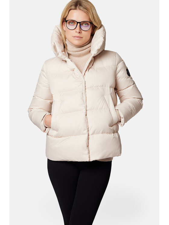 Lancerto Lancerto Kurtka puchowa Sophia KU135223000001 Écru Regular Fit