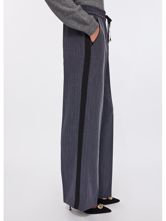 Liu Jo Liu Jo Pantalone da abito CF5339T054AC3781 Celeste Regular Fit