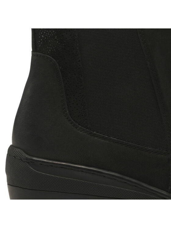 Go Soft Go Soft Stiefeletten WI23-WARUNA-02 Schwarz