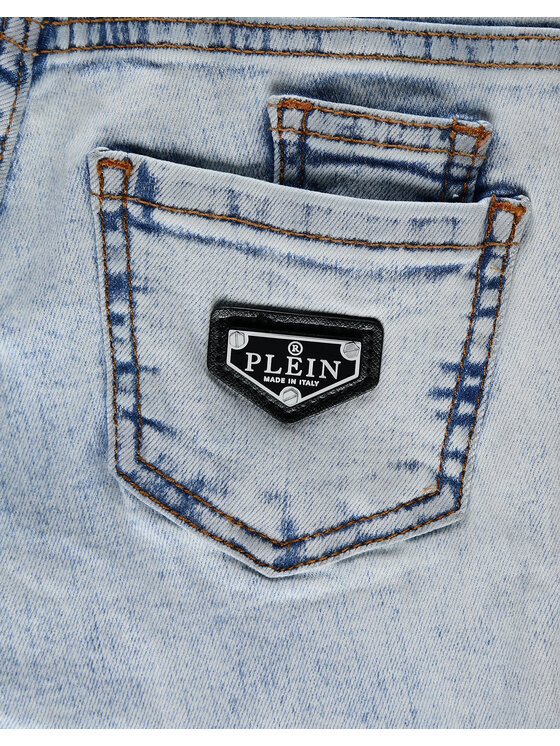 PHILIPP PLEIN PHILIPP PLEIN Jeansy 6123 Błękitny Comfort Fit