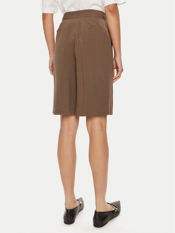 ViCOLO ViCOLO Szövet rövidnadrág TB1568 Barna Regular Fit