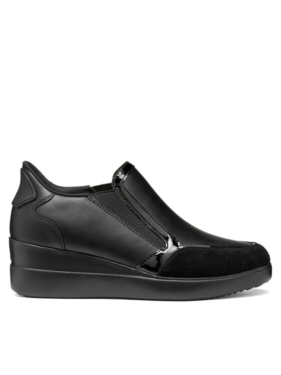 Geox Geox Nizki čevlji D Stardust Plus D680QA 5422 C9999 Črna