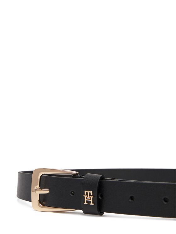 Tommy Hilfiger Tommy Hilfiger Ζώνη Γυναικεία Th Libre 2.5 AW0AW17767 Μαύρο