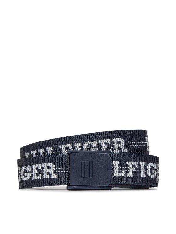 Tommy Hilfiger Tommy Hilfiger Bērnu josta Webbing Belt AU0AU01854 Tumši zils