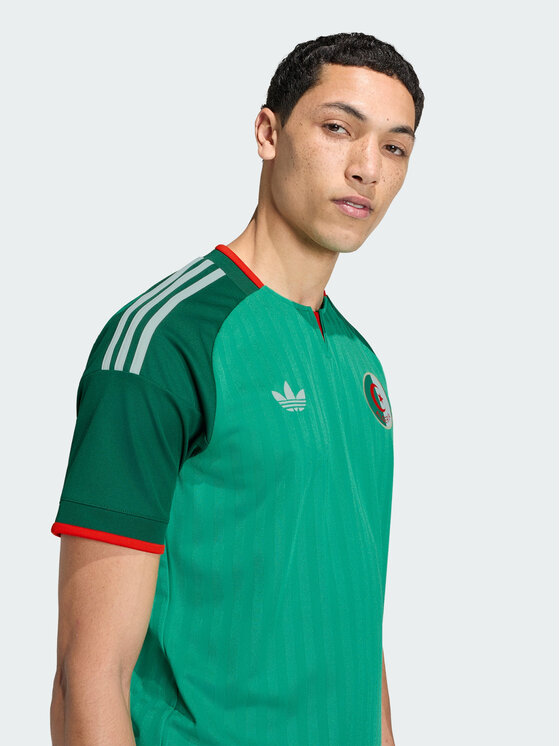 adidas adidas Koszulka techniczna Algeria 26 Away Jersey Zielony Regular Fit