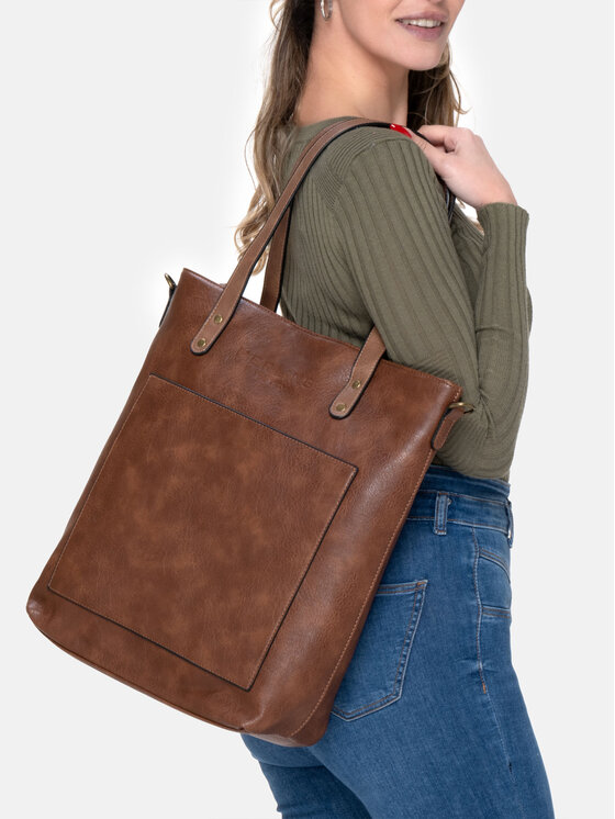 Herling Herling Borsa Poussin Marrone