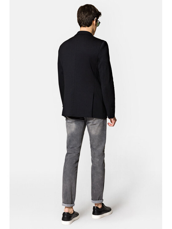 Lancerto Lancerto Marynarka Ontario MA131123000020.CZARNY Czarny Slim Fit
