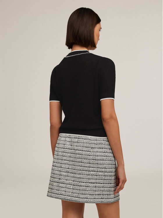 Motivi Motivi Cardigan M277W003355N033 Nero Regular Fit