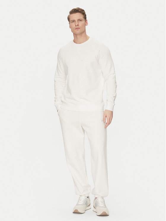 Guess Guess Felpa Z4YQ16 KAIJ1 Écru Regular Fit
