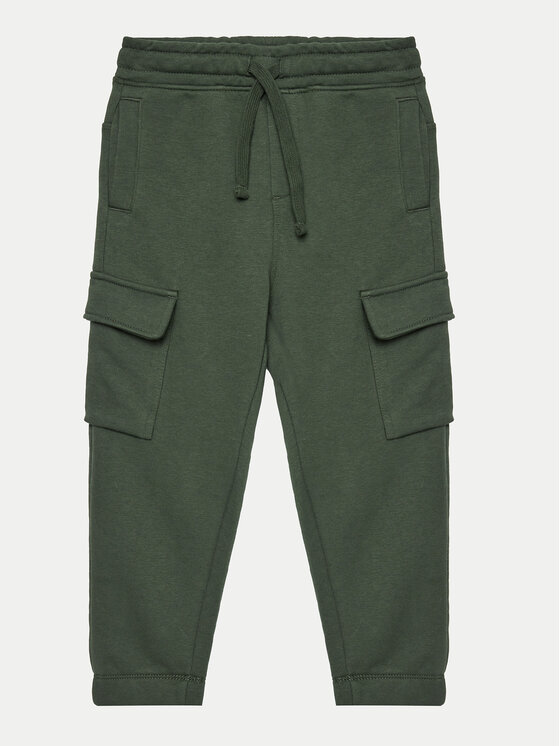 OVS Cargo nohavice 2127940 Zelená Regular Fit