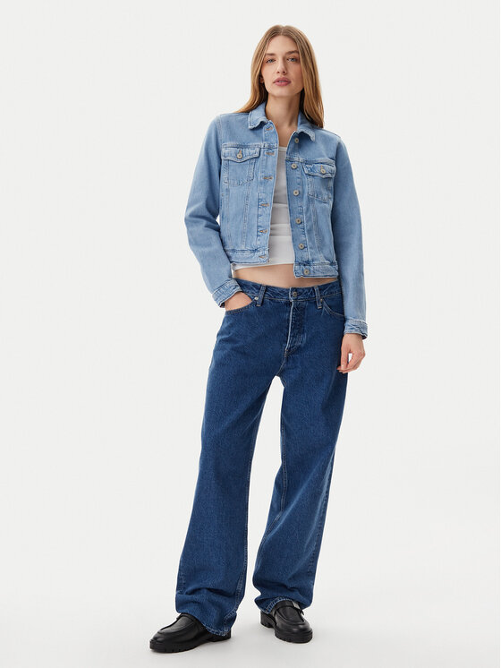 Tommy Jeans Tommy Jeans Farmer kabát DW0DW20123 Kék Regular Fit