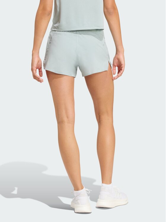 adidas adidas Szorty sportowe 158729 Zielony Regular Fit