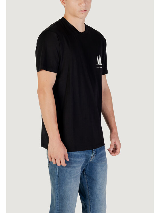 Armani Exchange Armani Exchange T-shirt XM000365 AF12308 Nero Casual Fit