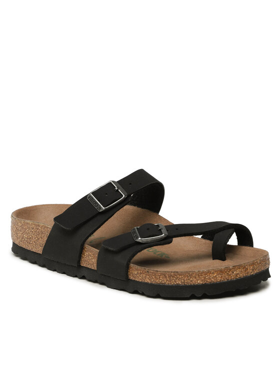 Birkenstock Birkenstock Zehentrenner Mayari Birko-Flor 1021231 Schwarz